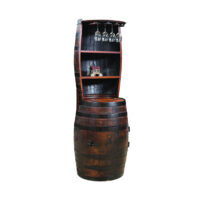 12 Bottle Barrel Hutch - Image 5