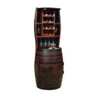 12 Bottle Barrel Hutch - Image 4