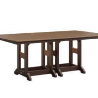 72'' Classic Rectangle Dining Height Table
